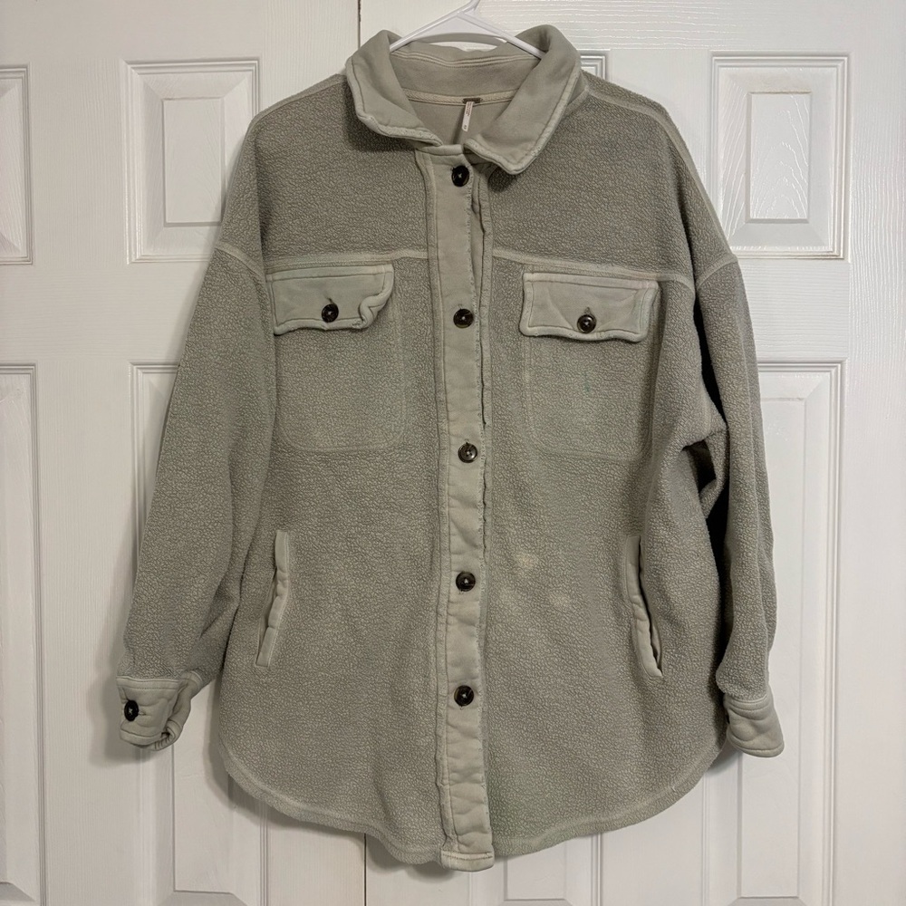 Free People Ruby Jacket Cream / Tan - Picture 2 of 13